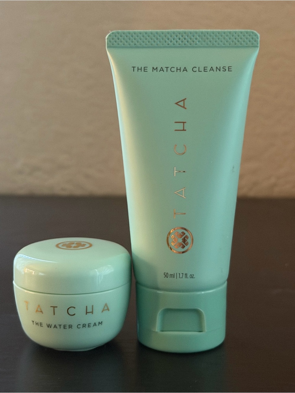 Tatcha Matcha Cleanse + Tatcha Water Cream Travel Duo Set